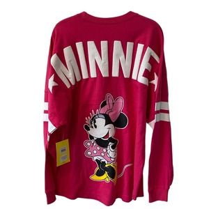 Disney Spirit Jersey Minnie Mouse Bright Pink Size Medium